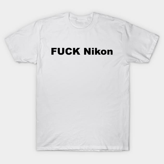 NIKON T-Shirt by TheCosmicTradingPost